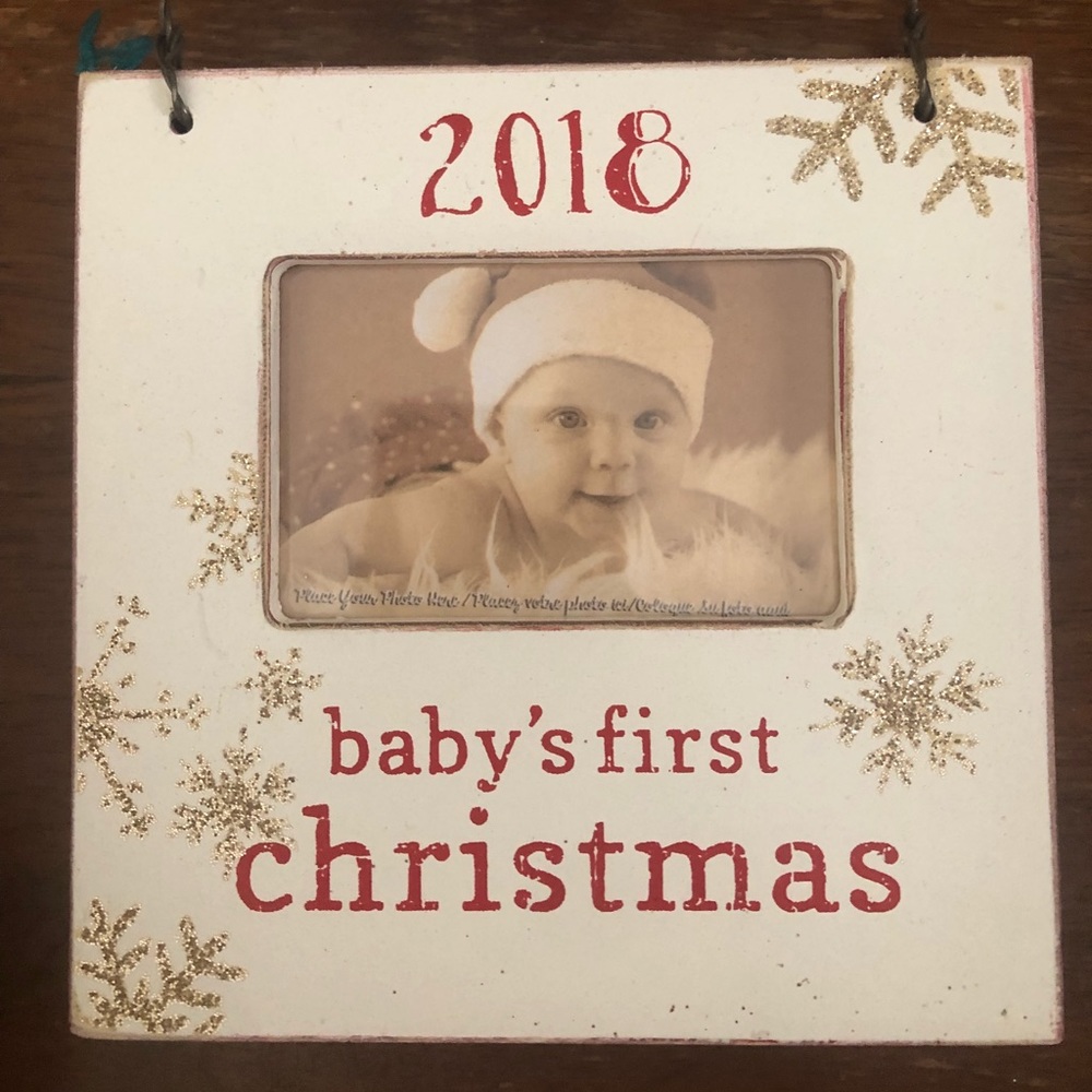 2018 Baby’s First Christmas ornament